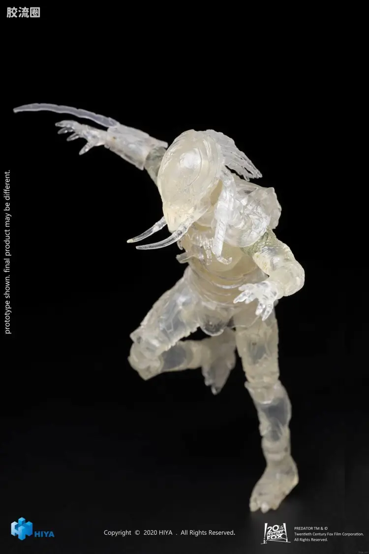 Hiya Toys/海雅 铁血战士 铁血战士S 象面铁血战士(隐形版)