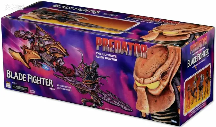 NECA 7寸可动人形系列 配件系列 铁血战士载具刀锋战机