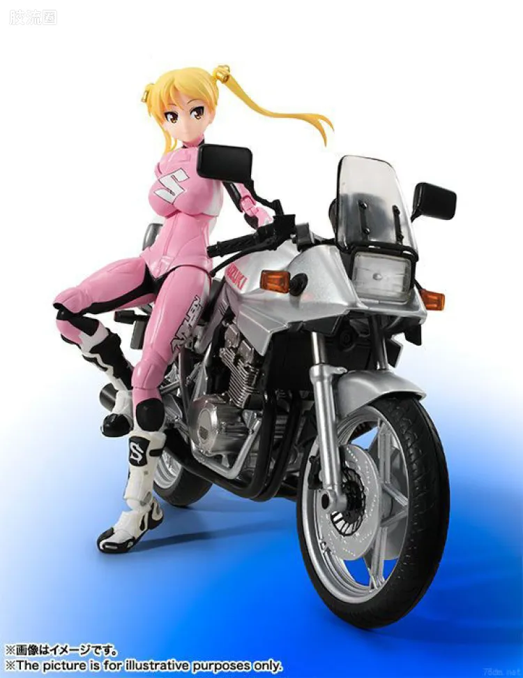 SHF 爆音少女系列 铃乃木凜 & GSX 400S KATANA