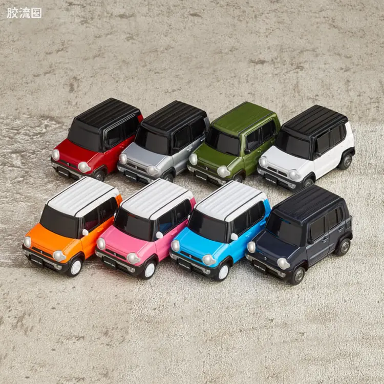 海洋堂扭蛋盒蛋系列 miniQ系列 铃木牌小轿车