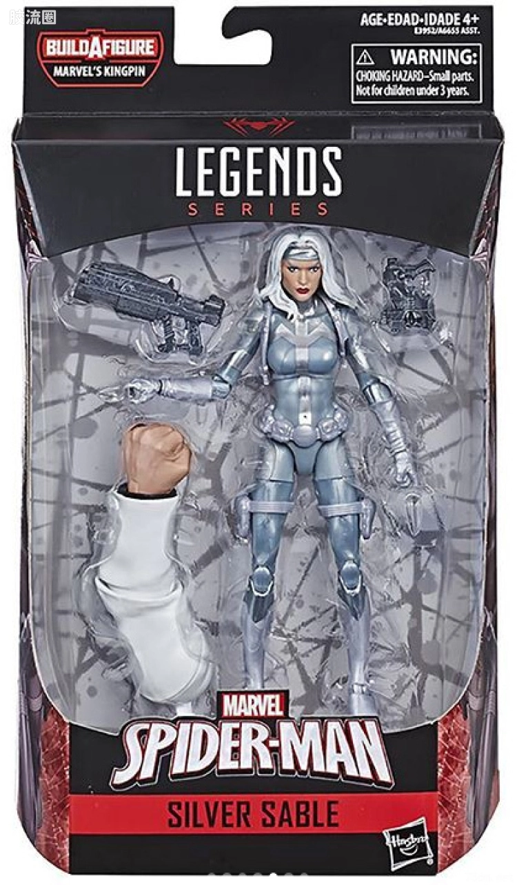 Marvel Legends/漫威传奇 可动人偶系列 金并系列 银貂