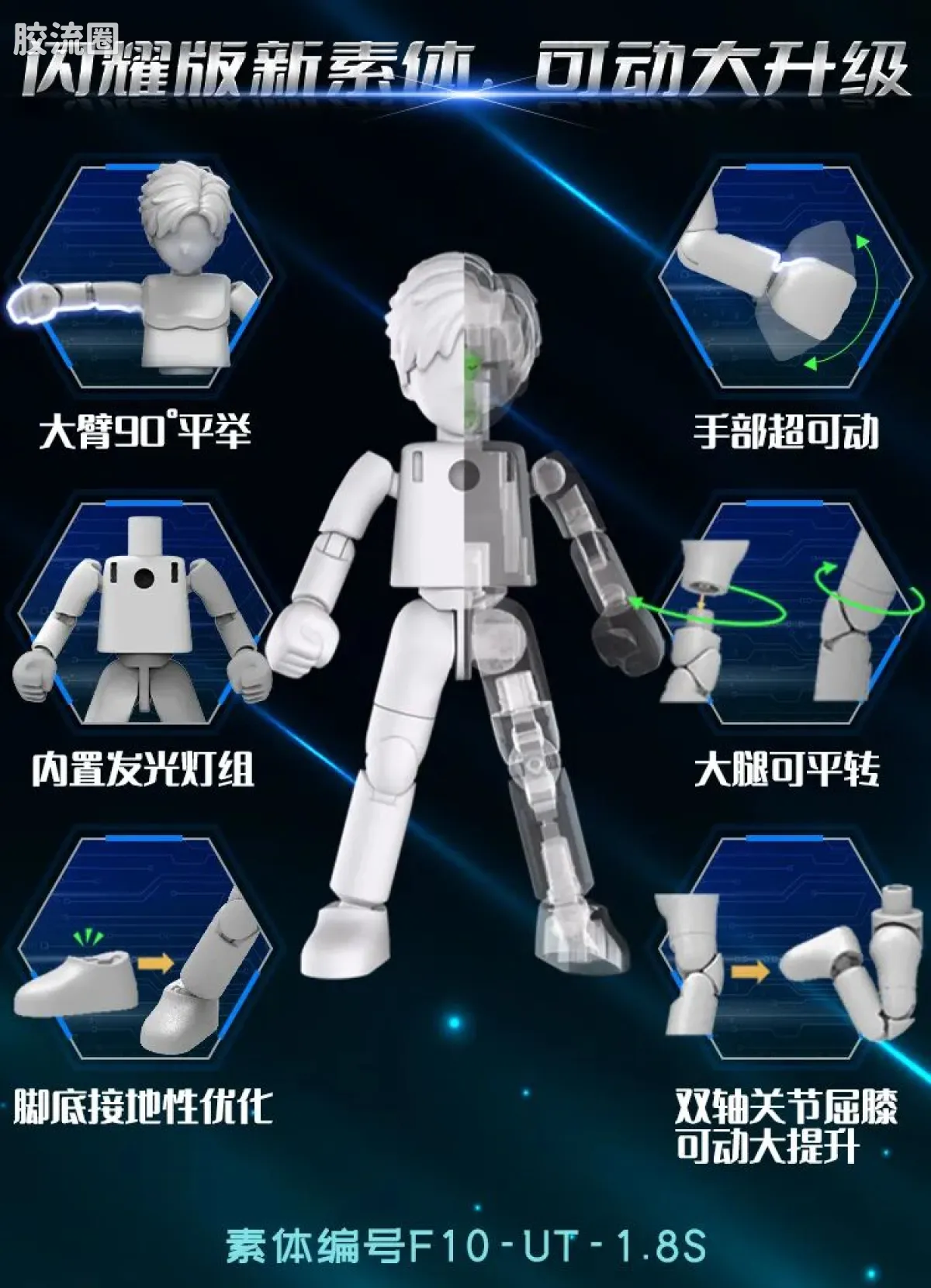 布鲁可奥特曼 端盒 第9弹 链接大地 - 图片