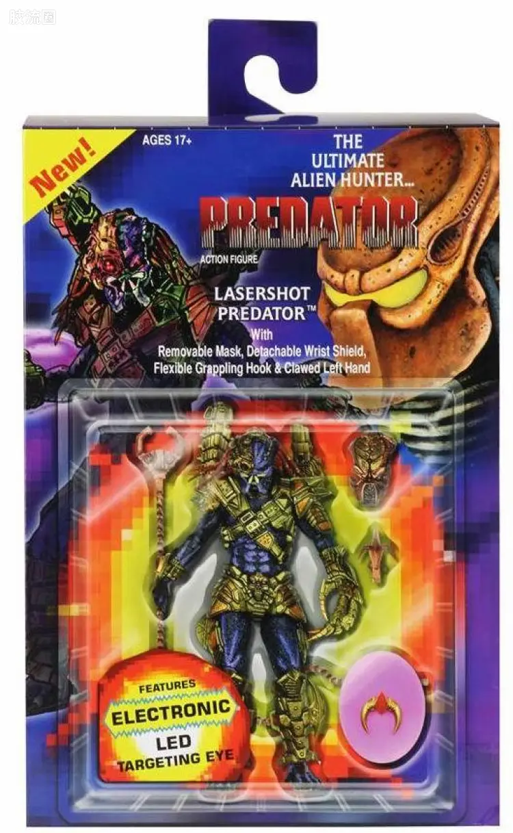 NECA 7寸可动人形系列 铁血战士 终极版/豪华版系列 镭射铁血战士