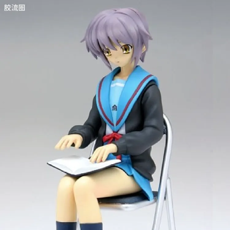 WAVE 手办系列 特别版 长门有希 制服坐姿