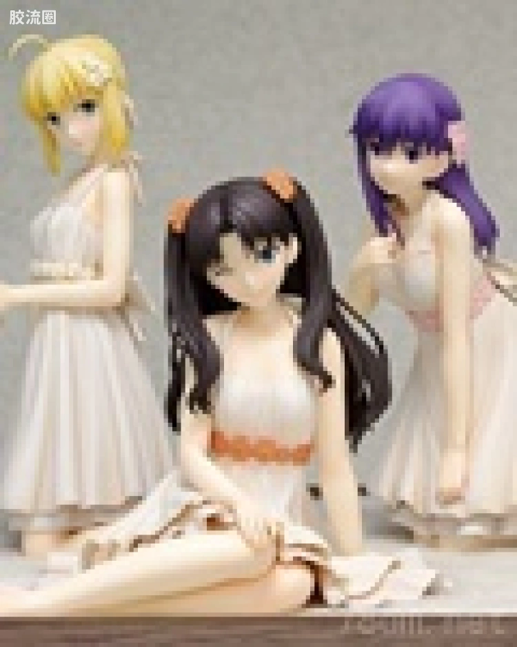 WAVE DreamTech系列 Lingerie styles系列 间桐樱、远坂凛 、Saber 连衣裙style 豪华版