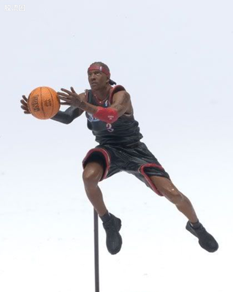麦克法兰NBA篮球系列玩具 3寸系列 第4代 阿伦-艾弗森 2