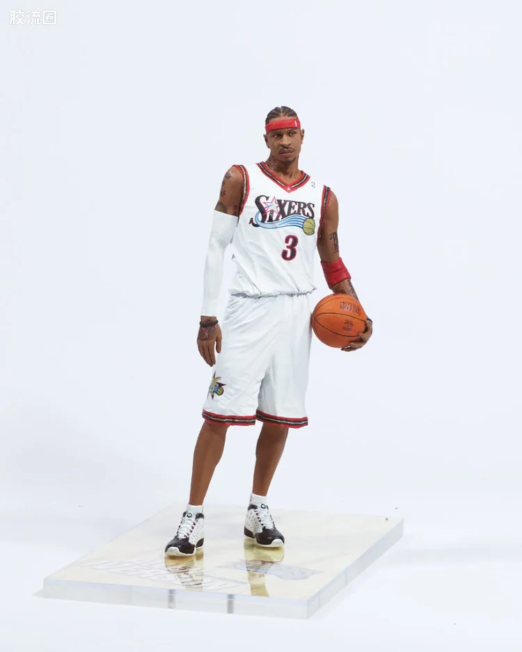 麦克法兰NBA篮球系列玩具 第8代 阿伦-艾弗森 #3