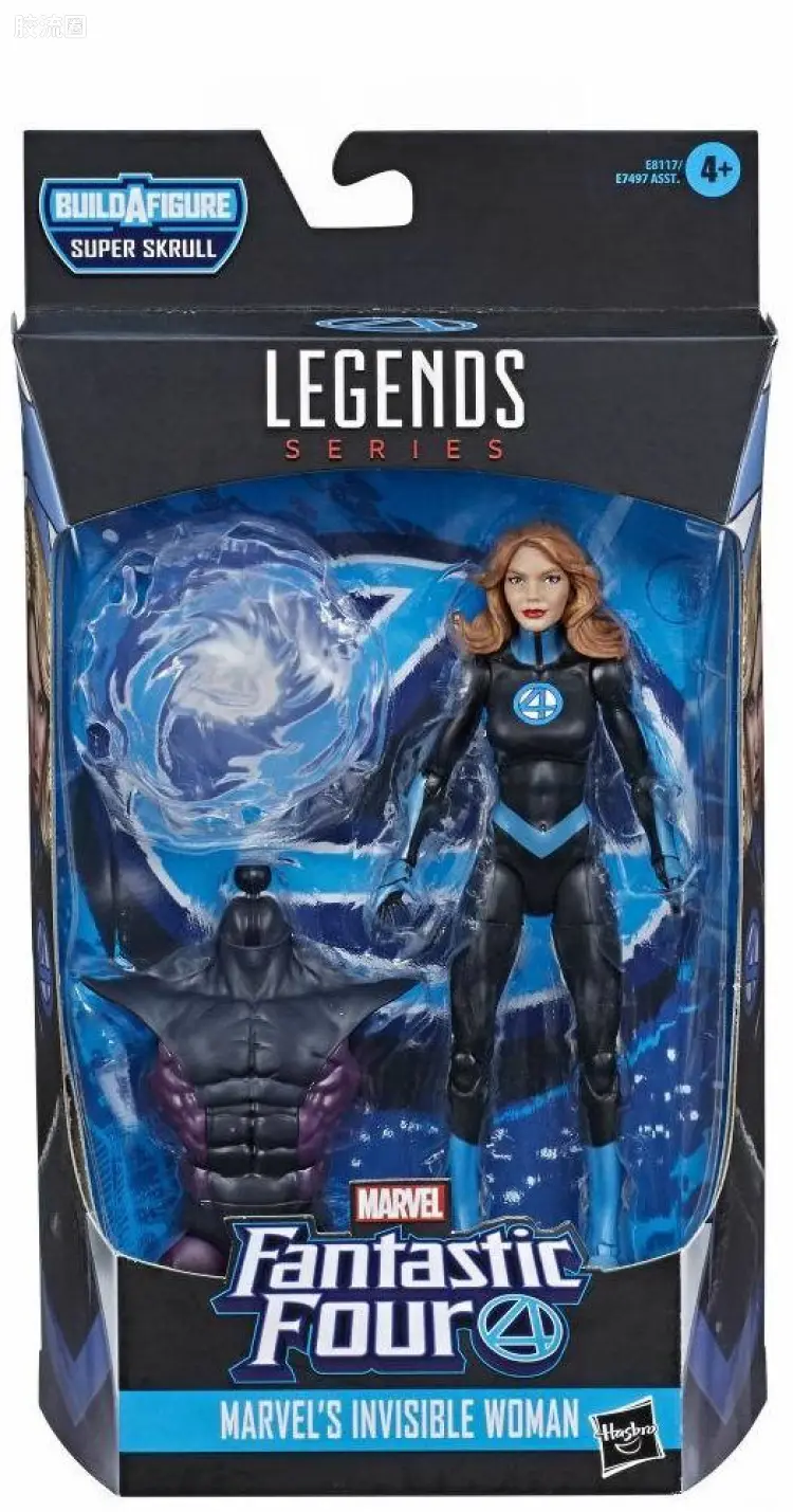Marvel Legends/漫威传奇 可动人偶系列 超级斯库鲁人系列 隐形女