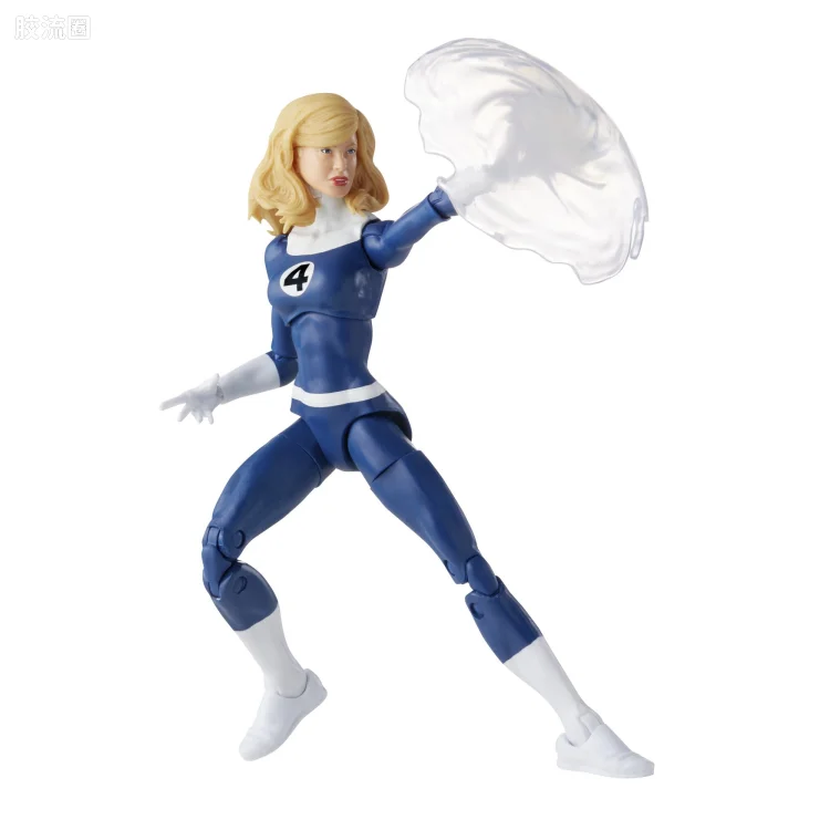 Marvel Legends/漫威传奇 可动人偶系列 神奇四侠 复古挂卡系列 隐形女
