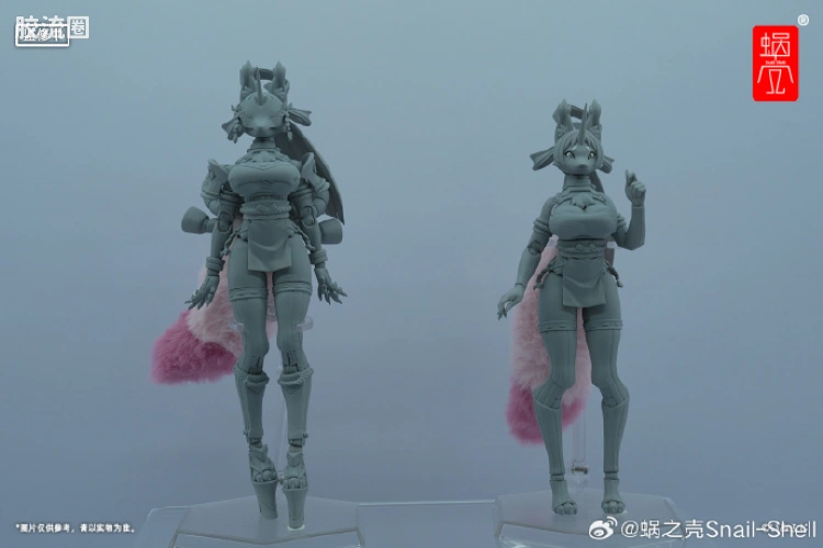 蜗之壳 综合手办 未商品化模型 雨狐 Yutsune