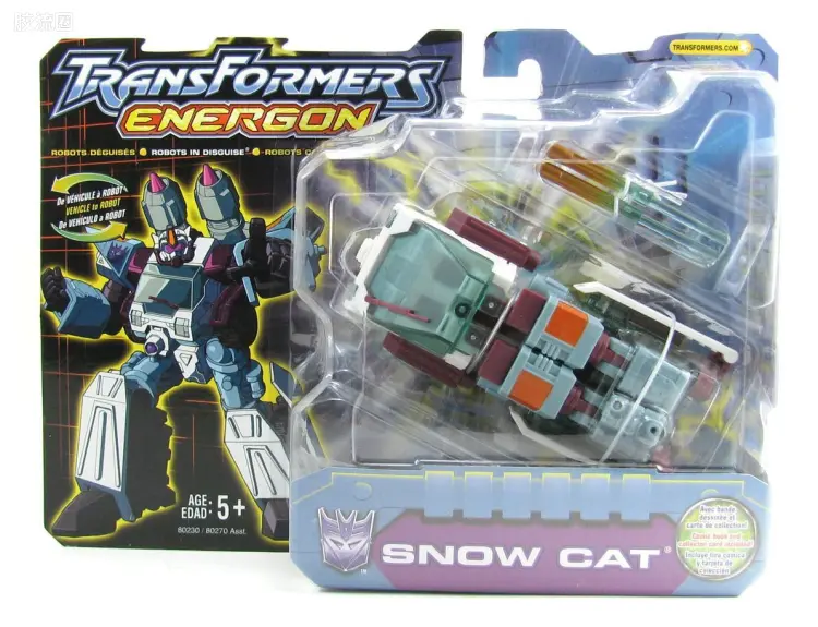 变形金刚Energon 超能量争夺战 战斗级 雪猫