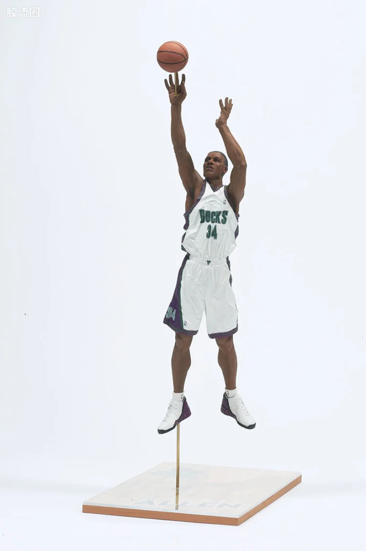 麦克法兰NBA篮球系列玩具 第2代 雷-阿伦