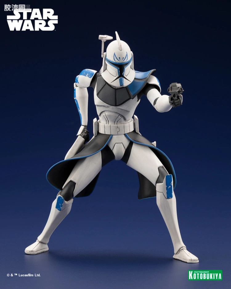 寿屋美系系列 ARTFX+系列 雷克斯上尉 克隆人战争版