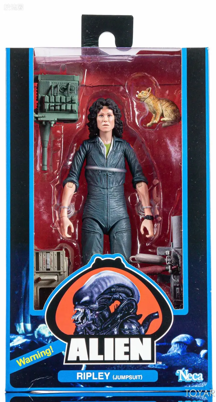 NECA 7寸可动人形系列 异形40周年电影版 雷普利 第1代
