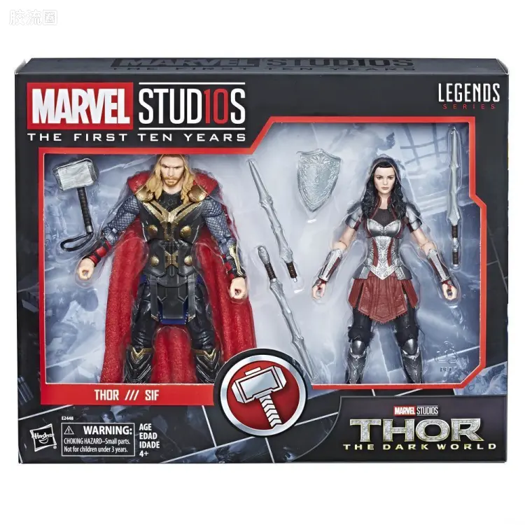 Marvel Legends/漫威传奇 可动人偶系列 Marvel电影宇宙 前10年电影系列 雷神2 托尔与希芙