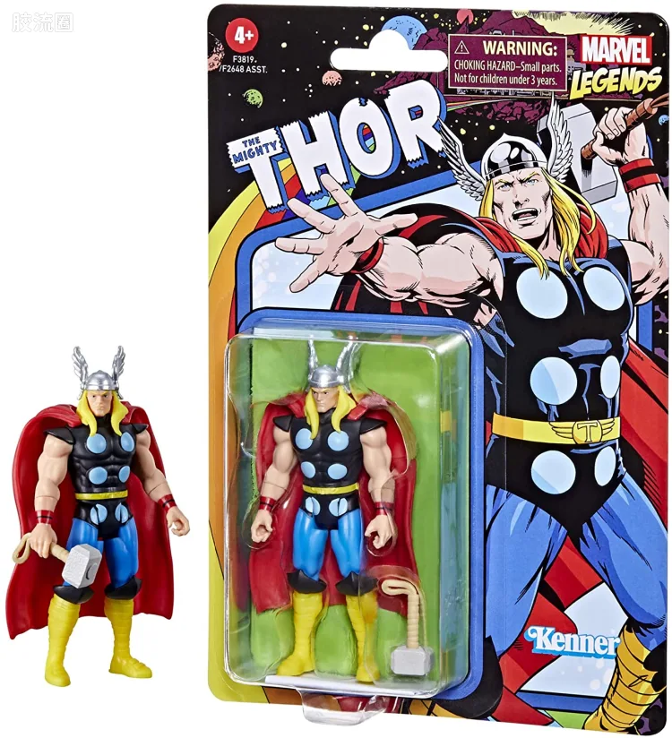 Marvel Legends/漫威传奇 可动人偶系列 3.75寸 Kenner复古挂卡系列 雷神