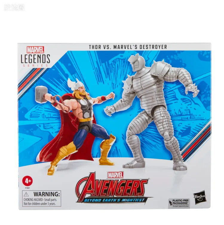 Marvel Legends/漫威传奇 可动人偶系列 60周年漫画 复仇者联盟系列 雷神vs毁灭者