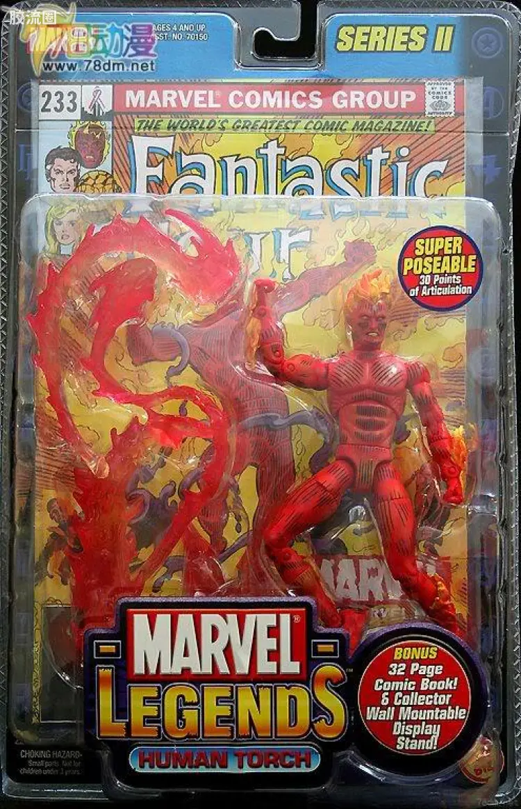 Marvel Legends/漫威传奇 可动人偶系列 第2代 霹雳火