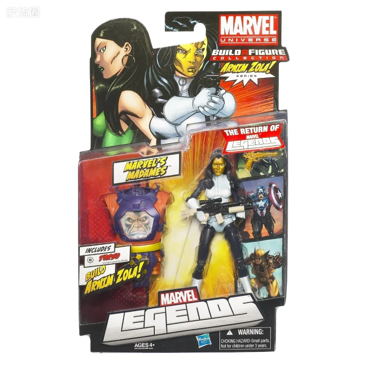 Marvel Legends/漫威传奇 可动人偶系列 2012年 第2代 面具夫人