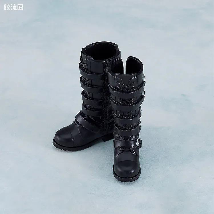 鞋子 root(长靴 黑色/波尔多)