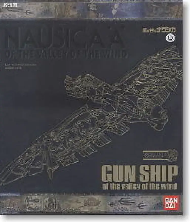 万代 大比例胸像系列 FORMANIA 风之谷GUN SHIP
