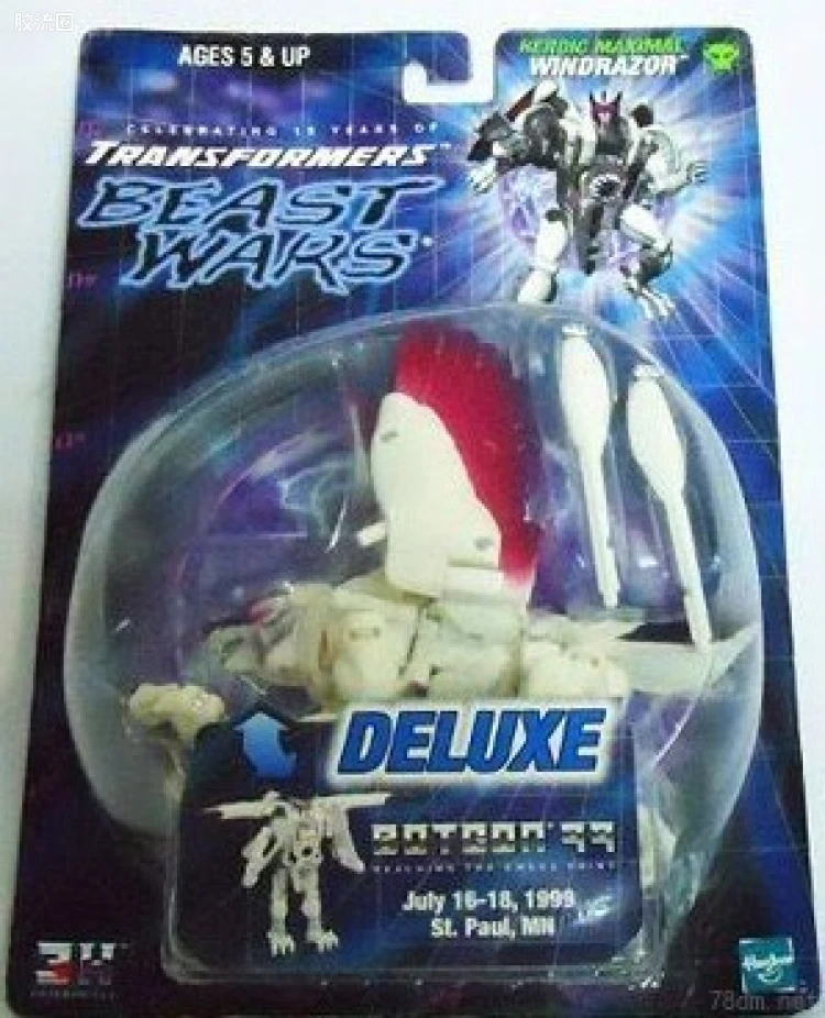 变形金刚 BOTCON & TCC 限定玩具 BOTCON1999 风刀