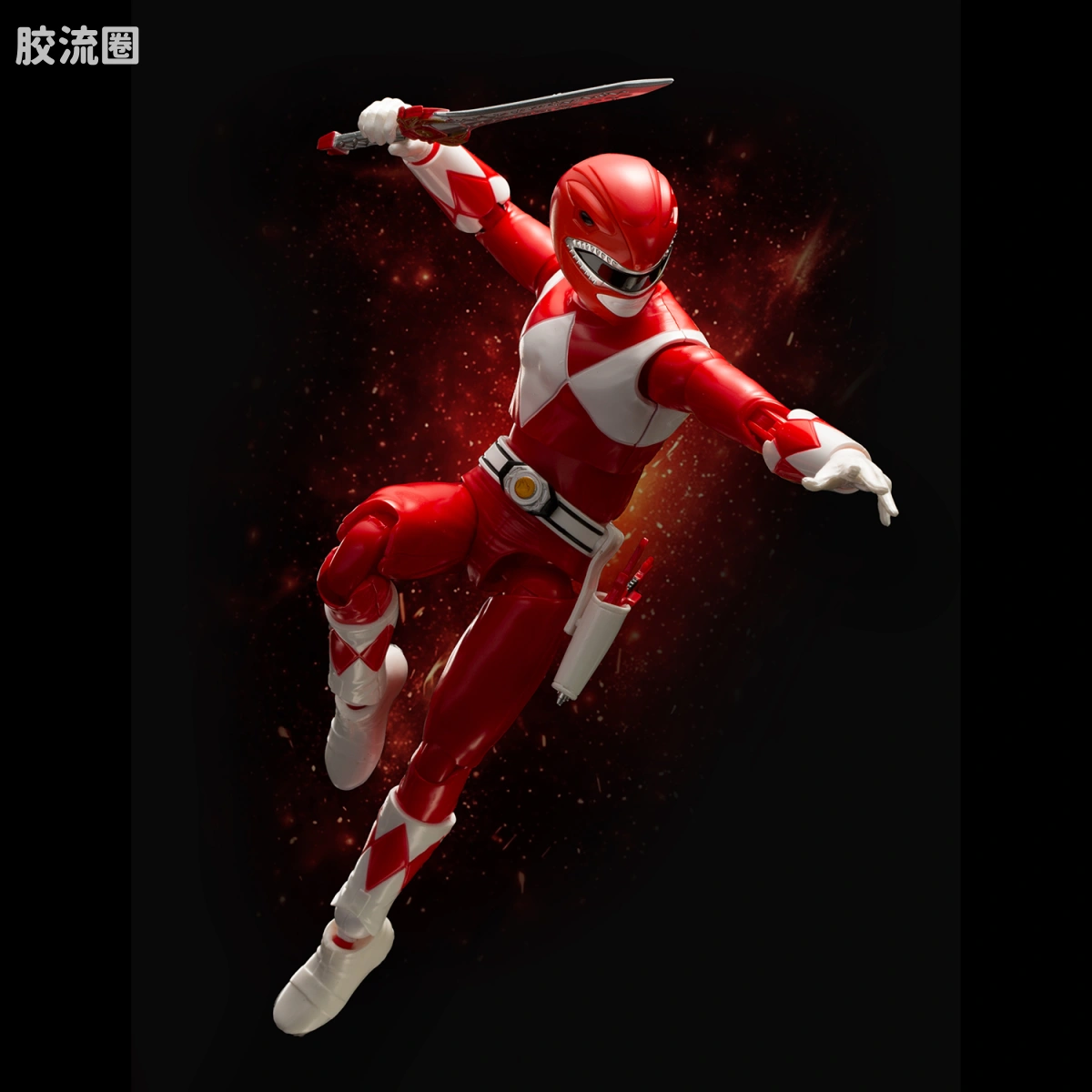 风雷模型 新恐龙战队 红战士 - 图片