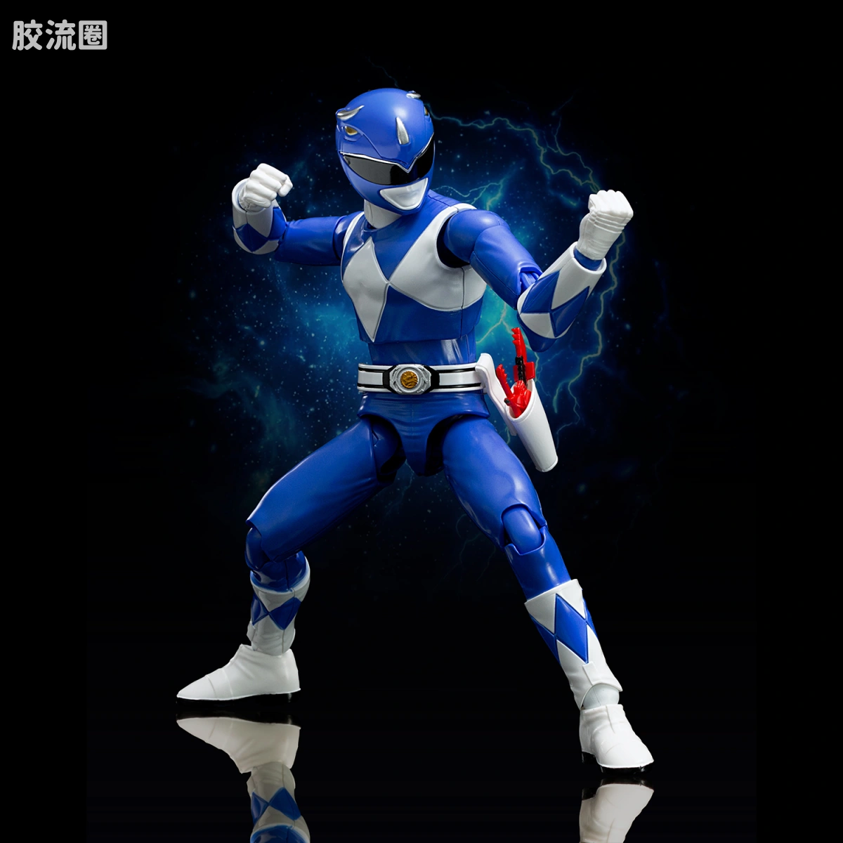 风雷模型 新恐龙战队 蓝战士 - 图片