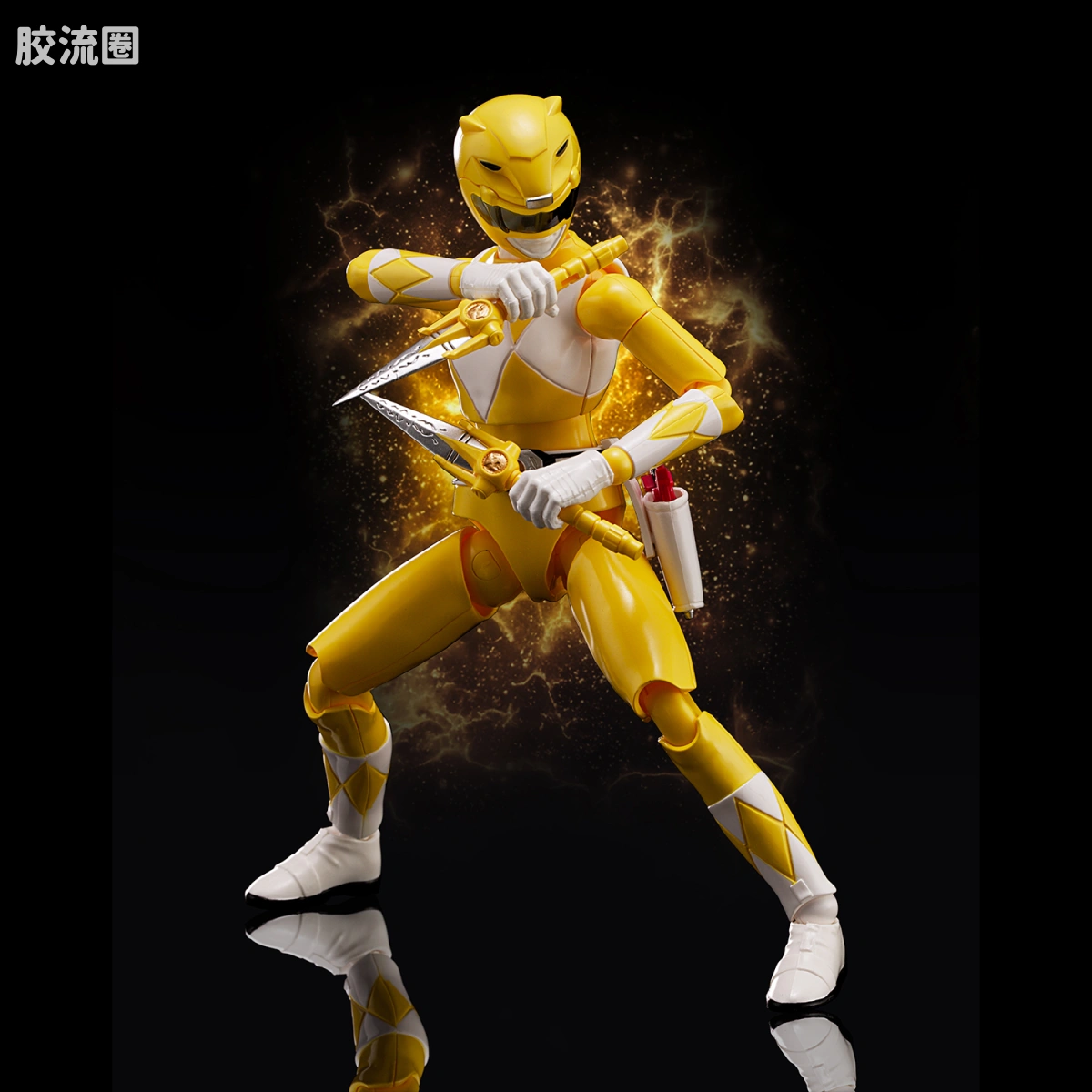 风雷模型 新恐龙战队 黄战士 - 图片