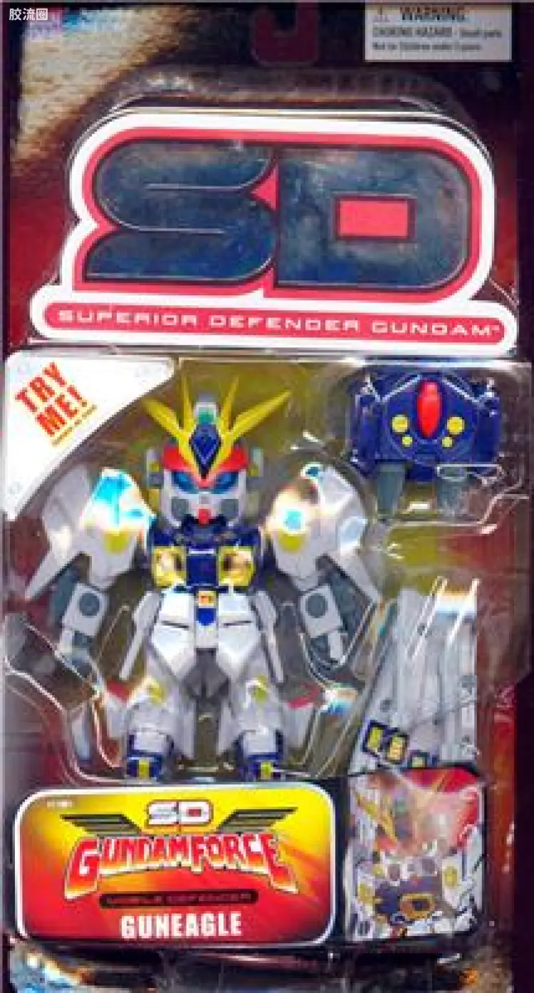 Super Defender 美版SD高达系列 可动成品 飞鹰高达