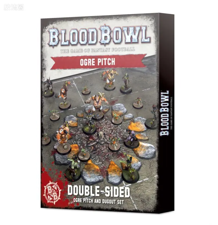 血碗橄榄球 Blood Bowl 扩展包 食人魔球场