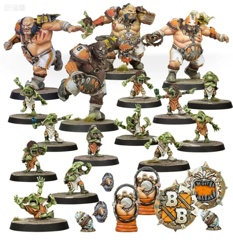血碗橄榄球 Blood Bowl 2016版 食人魔球队 火山破肠者