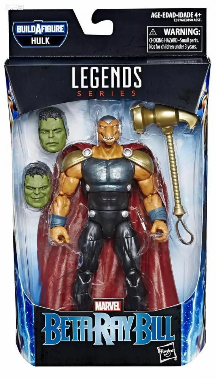 Marvel Legends/漫威传奇 可动人偶系列 复仇者联盟4 绿巨人系列 马面雷神