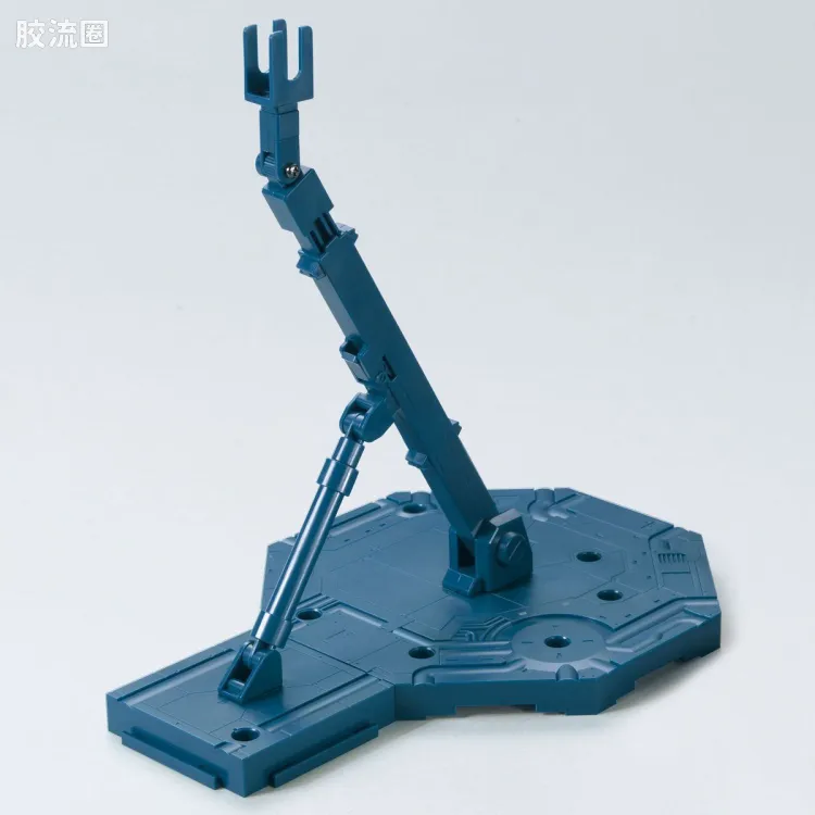 万代模型配件综合 Action Base 万用支架 高达基地限定 支架1（蓝色） - 图片