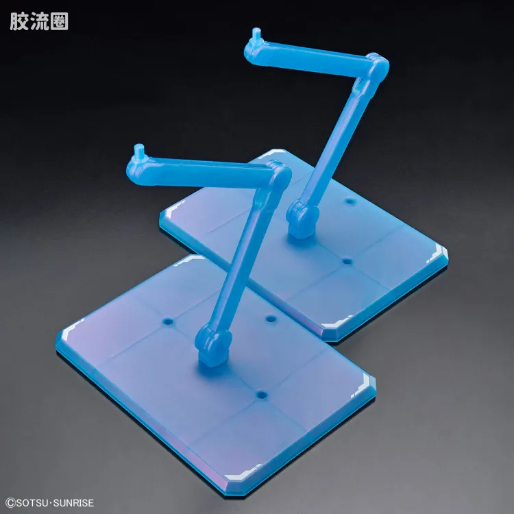 万代模型配件综合 Action Base 7 万用支架 [机动战士高达 SEED FREEDOM印象彩透色] - 图片