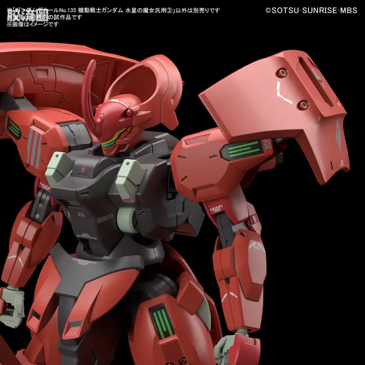 万代模型配件综合 GUNDAM DECAL 高达水贴普通版 No.135 机动战士高达 水星的魔女通用3 - 图片