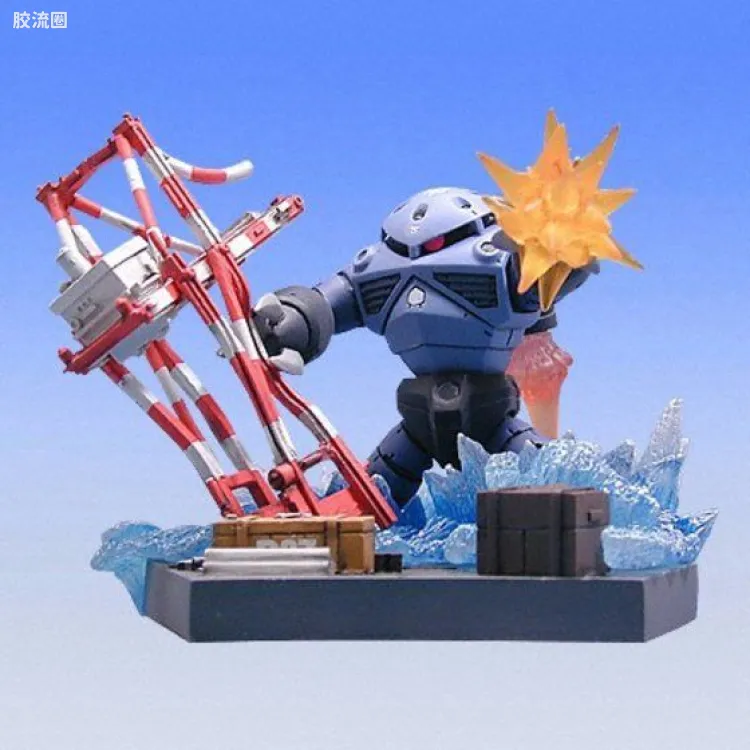 Gundam Robust Silhouette盒蛋 普通版 高达精彩场景收集 第00弹