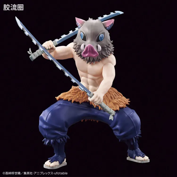 Figure-rise系列&其它万代人形拼装综合 鬼灭之刃拼装模型 嘴平伊之助 - 图片