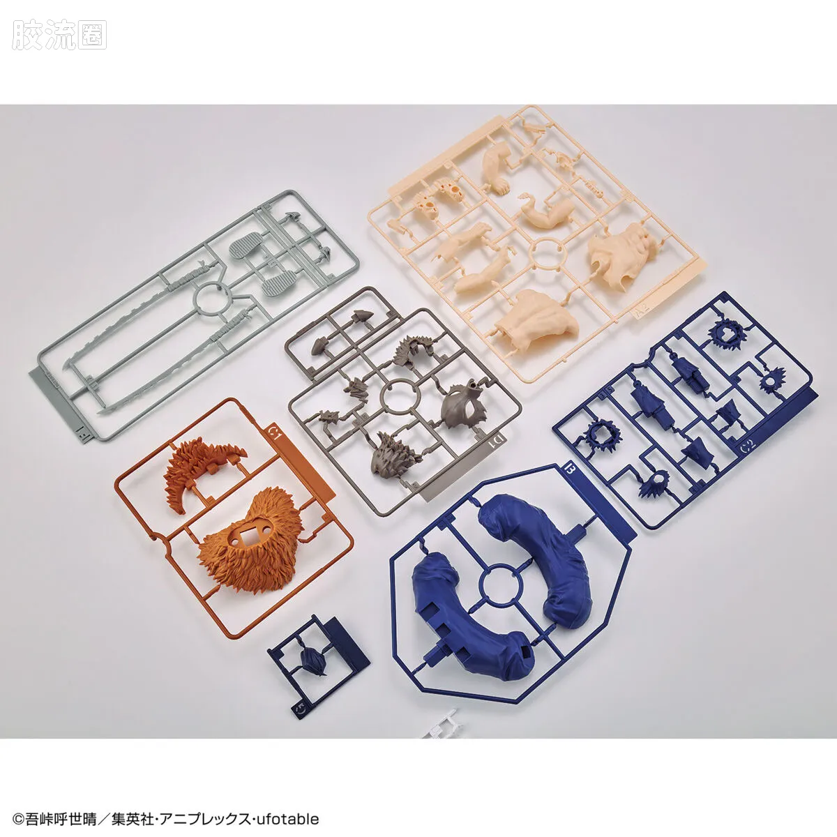 Figure-rise系列&其它万代人形拼装综合 鬼灭之刃拼装模型 嘴平伊之助 - 图片