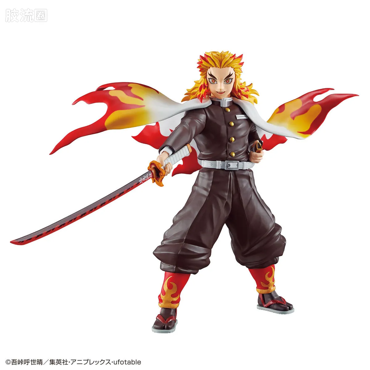 Figure-rise系列&其它万代人形拼装综合 鬼灭之刃拼装模型 炼狱杏寿郎 - 图片