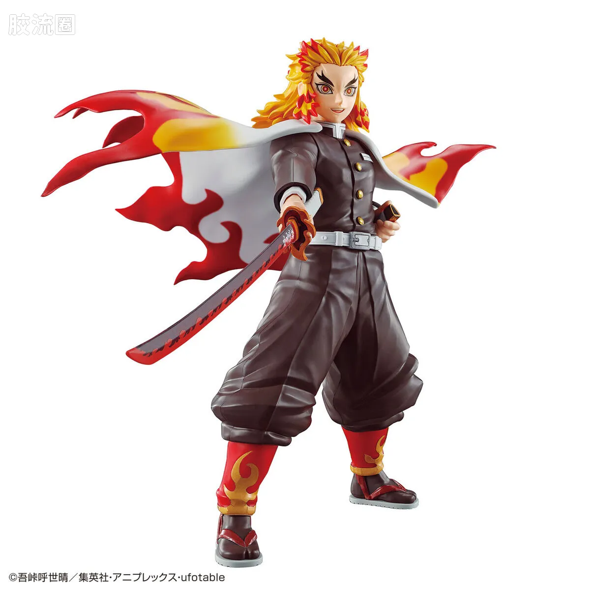 Figure-rise系列&其它万代人形拼装综合 鬼灭之刃拼装模型 炼狱杏寿郎 - 图片