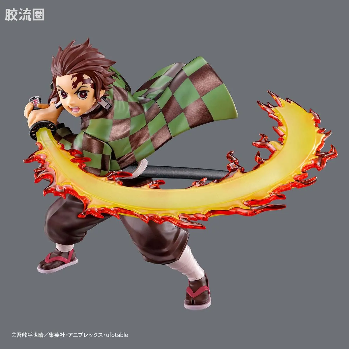 Figure-rise系列&其它万代人形拼装综合 鬼灭之刃拼装模型 灶门炭治郎[火之神神乐] - 图片