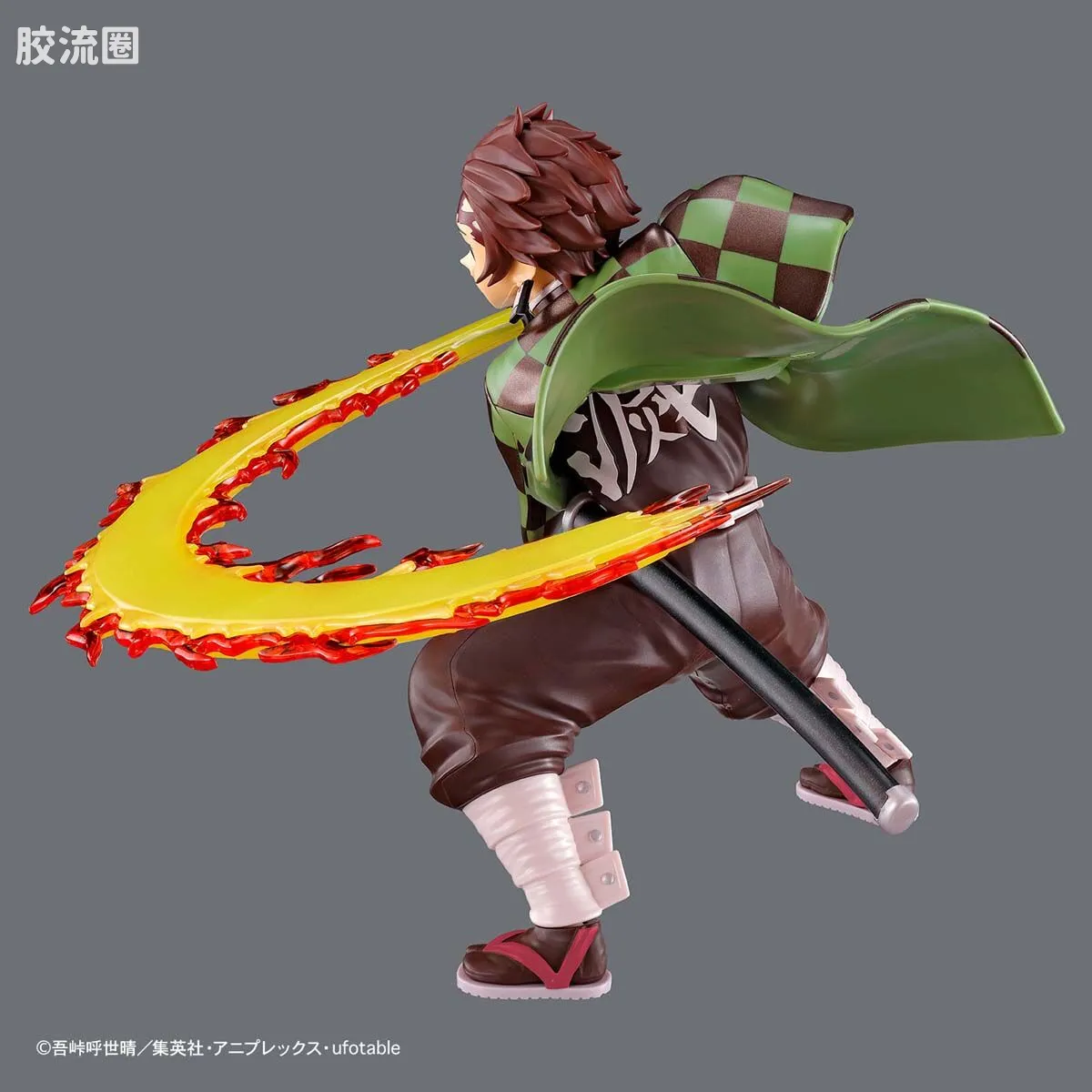 Figure-rise系列&其它万代人形拼装综合 鬼灭之刃拼装模型 灶门炭治郎[火之神神乐] - 图片