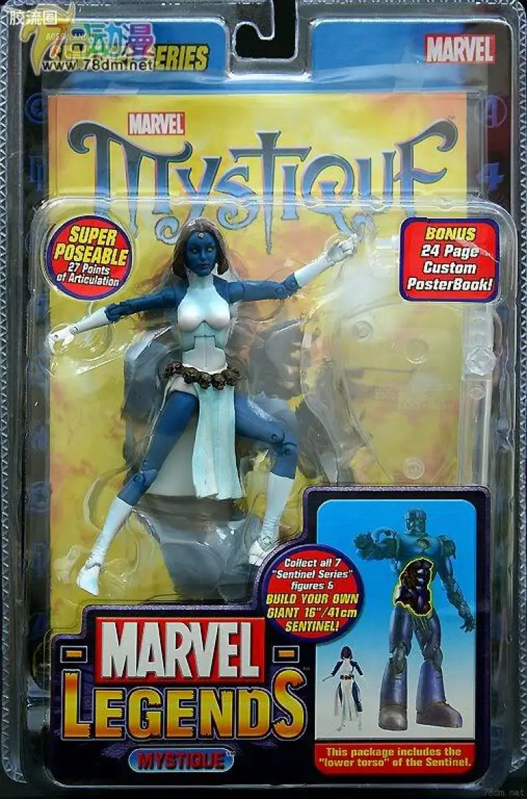 Marvel Legends/漫威传奇 可动人偶系列 第10代 魔型女