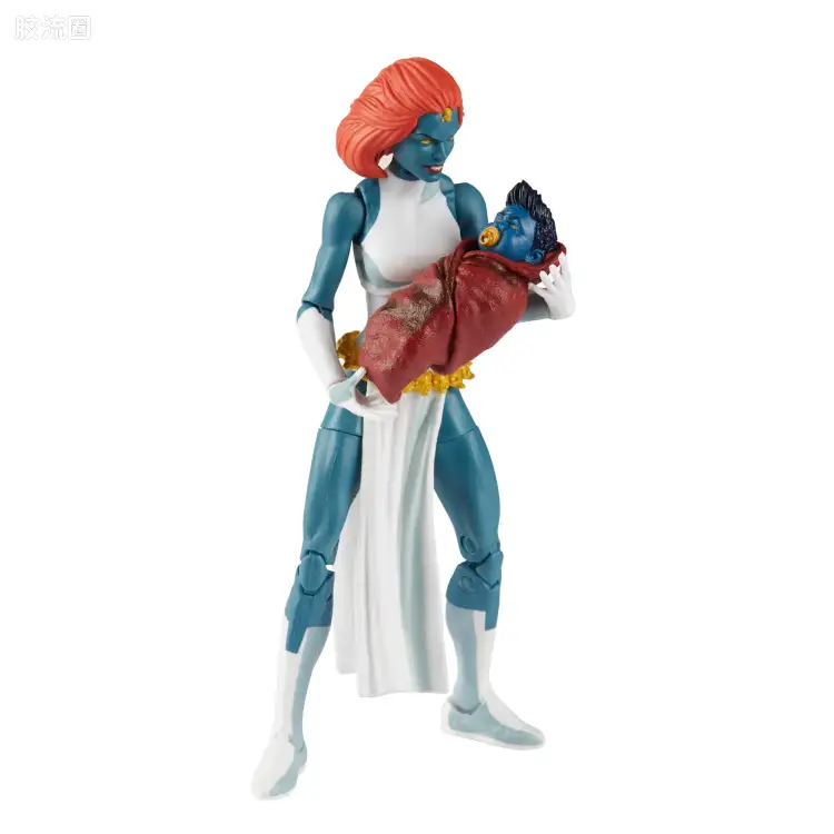 Marvel Legends/漫威传奇 可动人偶系列 92年动画 X-战警 录像带包装系列 魔形女