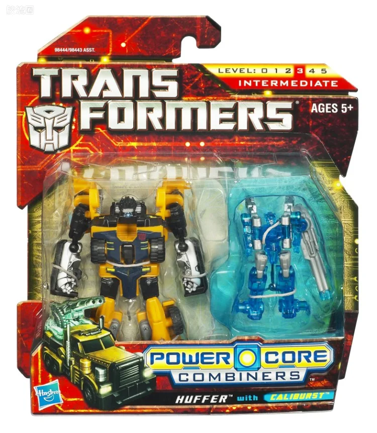 变形金刚PCC 能量核心组合金刚系列 目标战士 鲁莽与炸膛 Huffer with Caliburst