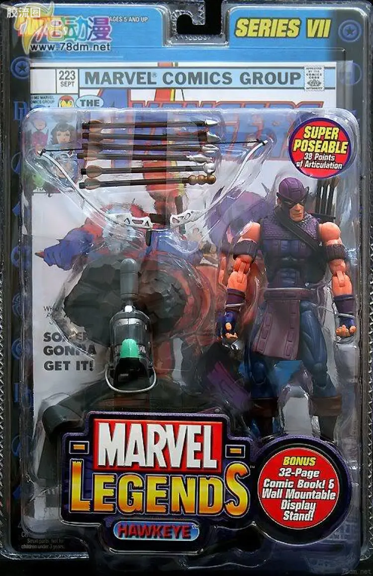 Marvel Legends/漫威传奇 可动人偶系列 第7代 鹰眼
