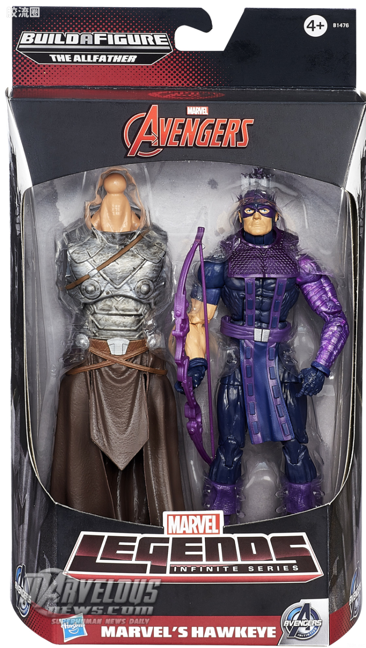 Marvel Legends/漫威传奇 可动人偶系列 奥丁神系列 鹰眼