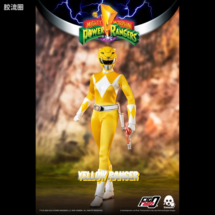threezero特摄 1/6 恐龙战队 FigZero系列 黄战士