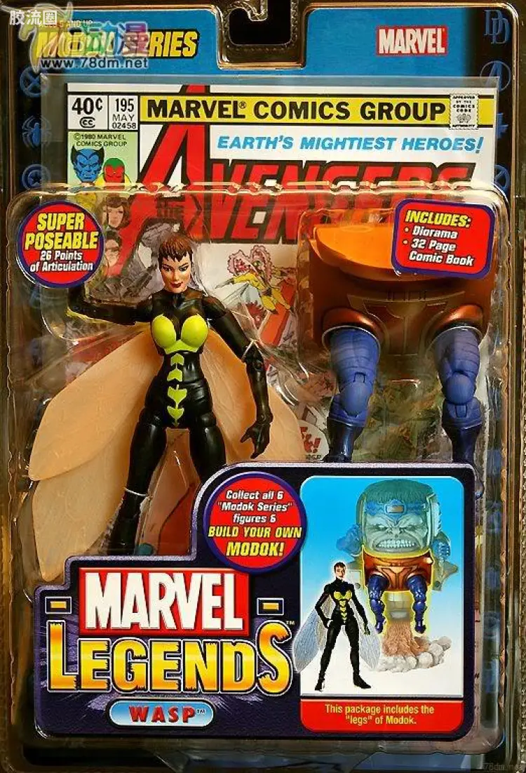 Marvel Legends/漫威传奇 可动人偶系列 第15代 黄蜂侠
